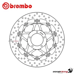 Brembo Serie Oro Bremsscheibe vorne schwimmend für Ducati 848 2007-2013 - Bild 1 von 10