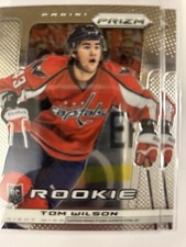 TOM WILSON 2013/14 Panini PRIZM ROOKIE CARD!