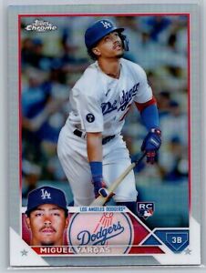 2023 Topps Chrome #161 Miguel Vargas Refractor RC (B)
