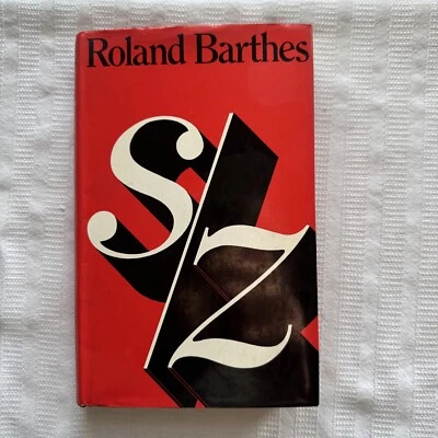 Roland Barthes S/Z 1st UK  HB/DW - Image 1 of 4