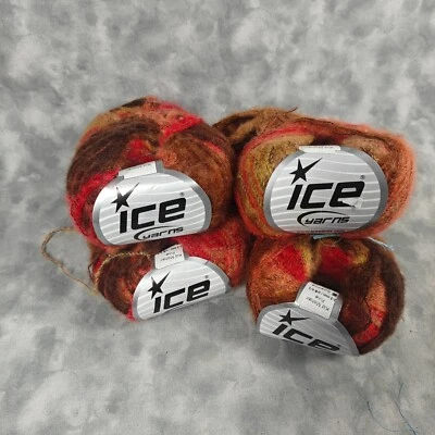Ice Yarns Kid Mohair Fine Super Fine Multicolor Yarn Lot Excellent 🧶✨ - Image 1 of 4