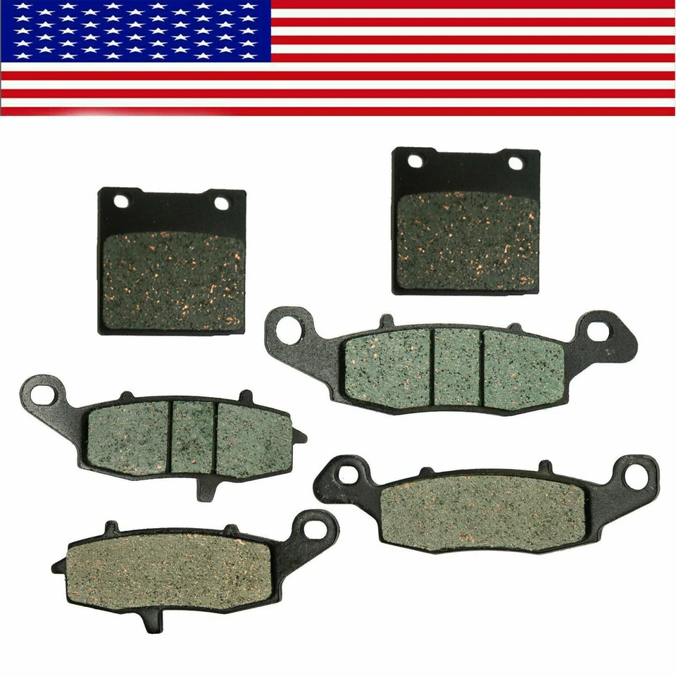 Front Rear Brake Pads For Suzuki GSX600F Katana 600 1998-2006 2005 2004 2003 02 - Image 1 of 1