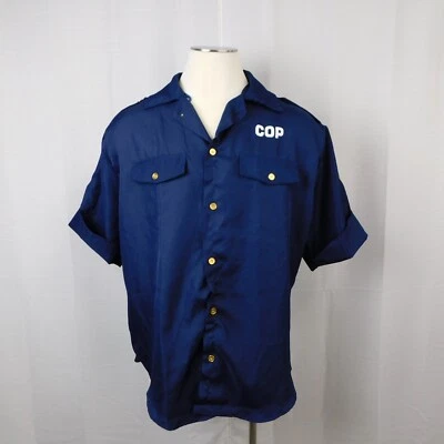 Disfraz de oficial de policía de Halloween Amscan 840648 Top de policía - adulto talla única #2335 Foto 1 de 4