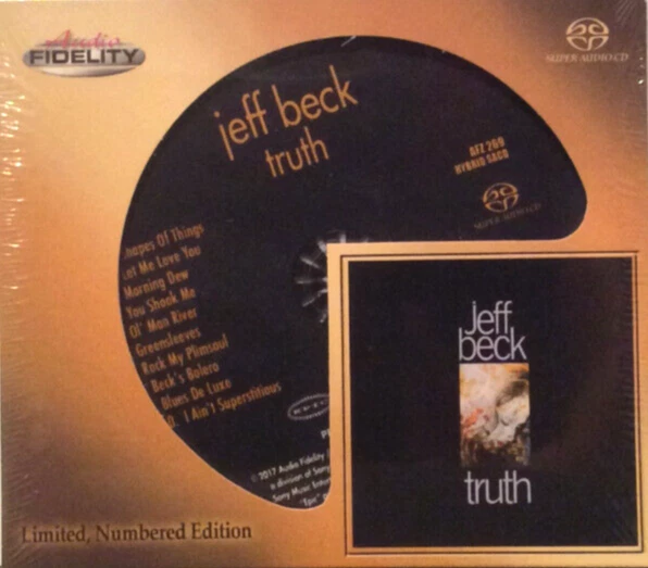 Truth by Jeff Beck (CD, Dec-2017, Audio Fidelity)