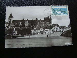 FRANCE - carte postale 1955 gien (le chateau et l eglise) (cy59) french - Foto 1 di 2