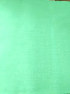 FABRIC REMNANT NOS LIGHT WEIGHT LIME GREEN COTTON 5 YDS X 42" - Picture 1 of 3
