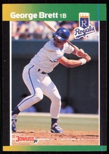 1989 Donruss Baseball's Best George Brett Kansas City Royals #7