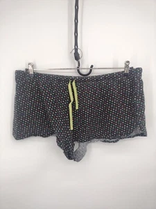 Secret Treasures Pajama Shorts Womens Size XL Black Polka Dot Drawstring Sleep - Picture 1 of 24