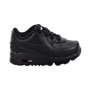 Nike Air Max 90 (TD) Toddler's Shoes Black-White CD6868-001 - Picture 1 of 6