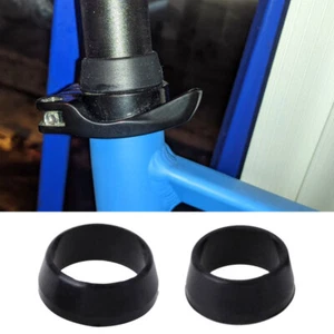Bicycle Seat Post Dust Cover Waterproof Soft Silicone Ring Mountain Bike Cycling - Foto 1 di 12