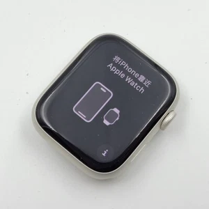 Apple Watch Series 7 3J411LL/A Cellular 45mm Starlight - Photo 1 sur 7