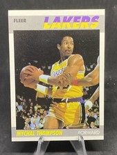 Mychal Thompson 1987-88 Fleer NBA Basketball Card #108 Los Angeles Lakers