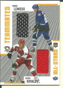 2002-03 BAP Memorabilia Compañeros de Equipo #TM15 Mario Lemieux/Alexei Kovalev 1 de 70 - Imagen 1 de 1