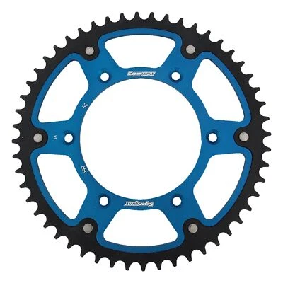 New Supersprox - Blue Stealth sprocket, 52T, Chain Size 520, RST-990-52-BLU - Image 1 of 4