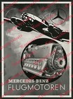 Reklame Walter Gotschke Mercedes-Benz Flugmotoren Heinkel He 111 Luftfahrt 1939