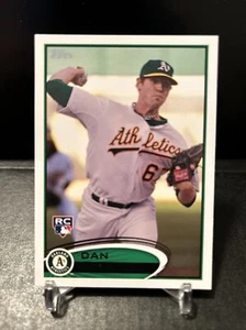 2012 Topps Update Dan Straily RC Oakland Athletics #US128 - Picture 1 of 2