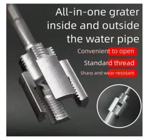 1/2''and 3/4'' Water Pipe Internal External Integrated Alloy Steel Threader Tool - Picture 1 of 14