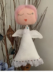 Hanging Dingle Dangle Fairy Doll Ornament - Picture 1 of 4
