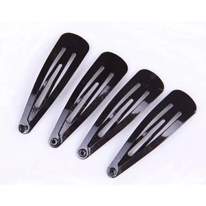 Water Drop Clips Hairgrips Black Color Metal Clips BB Clips Barrettes Hair Clip - Picture 1 of 12