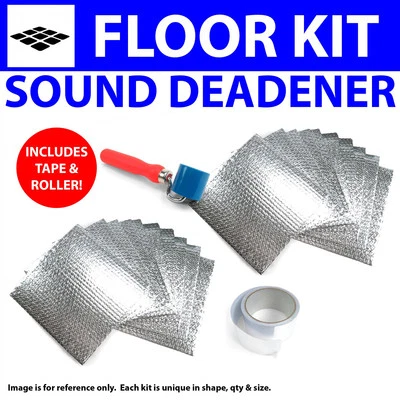 Heat & Sound Barrier 1974-1983 Jeep Cherokee Floor Pro+ Kit Tape & Roller - Image 1 of 4