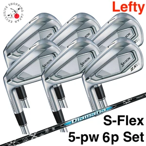 Dunlop SRIXON ZXi5 Lefty Iron Wedge #5-pw 6p Set S-Flex Diamana ZXi Graphite New - Picture 1 of 19