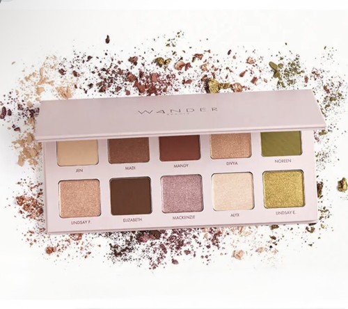 Wander Beauty Trailblazer Eyeshadow Palette 10 Neutrals Chartreuse ...