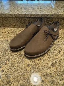 Meindl Leather Side Tie European Style Walking Shoes Men’s 12 Brown “For Active - Picture 1 of 13