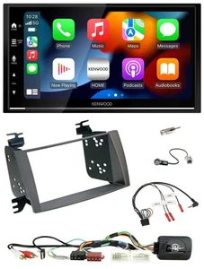 Kenwood DAB USB Bluetooth 2DIN Lenkrad Autoradio für Hyundai Sonata 09-14 schwar - Bild 1 von 12
