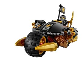 LEGO NINJAGO Cole's Blaster bike Jay Walker one 70731 and Lloyd's Jungle raider