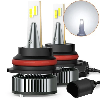 AUXITO 9007/HB5 LED High/Low Headlight Beam Bulbs Kit For Ford Focus Canbus H - Image 1 of 4