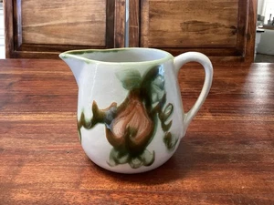 Vintage Louisville Stoneware Pottery Pitcher, Pear, John B Taylor - Picture 1 of 10