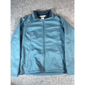 Vintage 90s Columbia Sportswear Full Zip Jacket Womens Large Blue Omni Shield - Bild 1 von 6