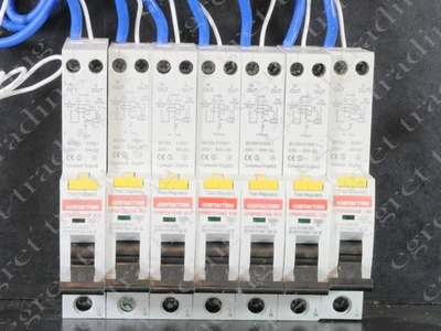 Contactum CPBR 30mA RCBO 6kA 10kA Type A Circuit Breaker - TESTED NEW