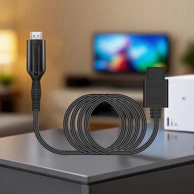 N64 To Hdmi Converter Adapter Link Cable For Nintendo N64/snes/ngc/sfc/gamecubjc - Image 1 of 4