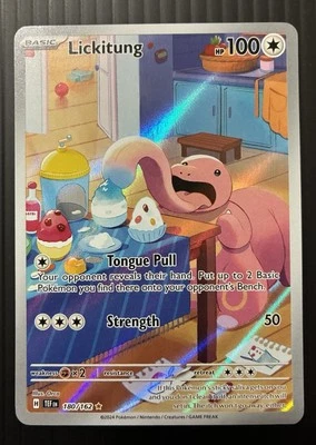Lickitung 180/162SV05: Temporal Forces Holo Pokemon - Image 1 of 4