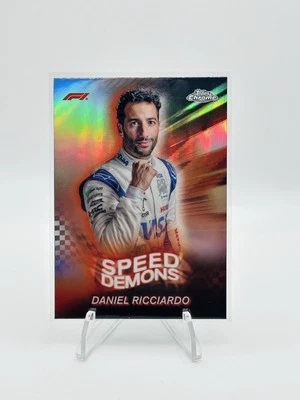 2024 Topps Chrome Formula 1 - Speed Demons #SD-18 Daniel Ricciardo - Image 1 of 2