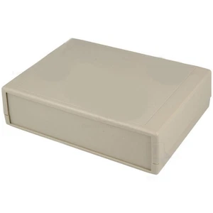 Consolle custodia contenitore con pannello 190 x 140 x 50mm ABS grigio IP43 - Imagen 1 de 2