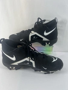 Nike Alpha Menace 3 Shark YOUTH Size 5.5 WIDE Football Cleats-Style CV0583-001 - Picture 1 of 10