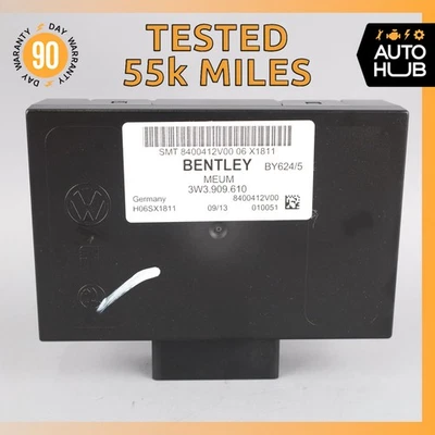 12-14 Bentley Continental GTC GT Trunk Lid Lock Release Control Module OEM 55k - Immagine 1 di 4