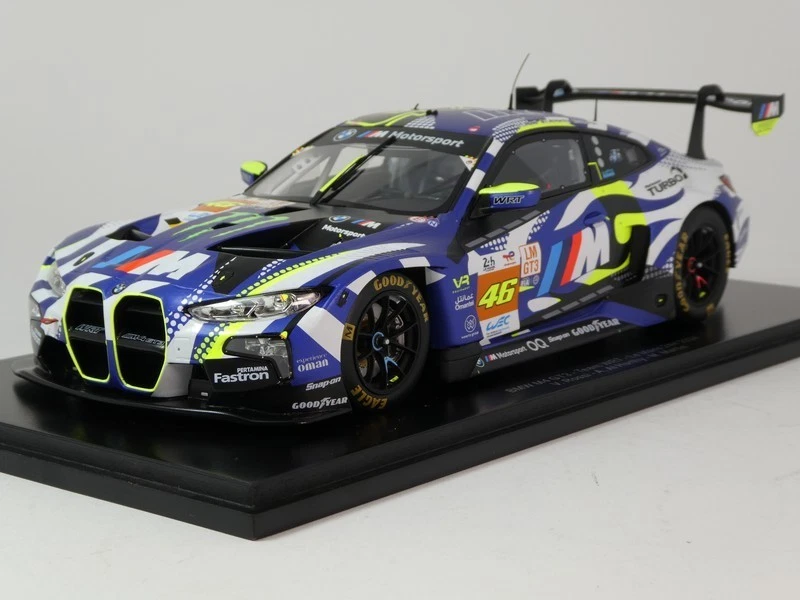 Spark BMW M4 GT3 #46 V. Rossi Al Harthy Martin 24h Le Mans 2024 1/18 18S669 - Immagine 1 di 3