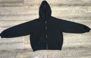 Hollister California Black Zip Up Hoodie Sweatshirt Damen XS Full Zip Kapuze - Bild 1 von 7