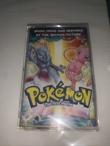 Pokemon The First Movie Music Soundtrack Cassette Tape w/ Case & Insert 1999 - Picture 1 of 2