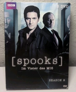 Spooks IM Visier Des MI5 Season 9 German Import Region 2 PAL DVD No Cover B184 - Picture 1 of 2