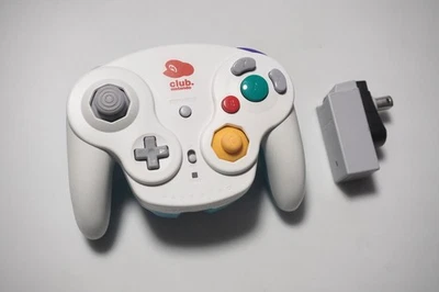 Nintendo GameCube Club Nintendo Wavebird Mario official wireless Controller - Image 1 of 4