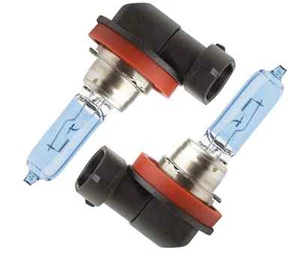 Kawasaki ZX6r 2007-2012 H9 H11 Xenon HID Hyper Blue/White Headlight Bulbs Lights - Picture 1 of 3