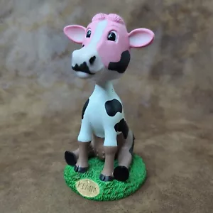 Kemps Cow Limited Edition Dairy Bobble Head Neo BD&A Neapolitan Pink Brown - Picture 1 of 6