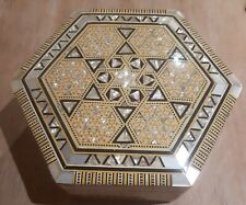Vintage Inlaid Mother of Pearl Box