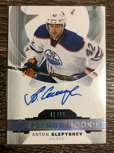 ANTON SLEPYSHEV 2015-16 Premier Silver Spectrum Rookie Auto #41/65 #56 - Picture 1 of 1