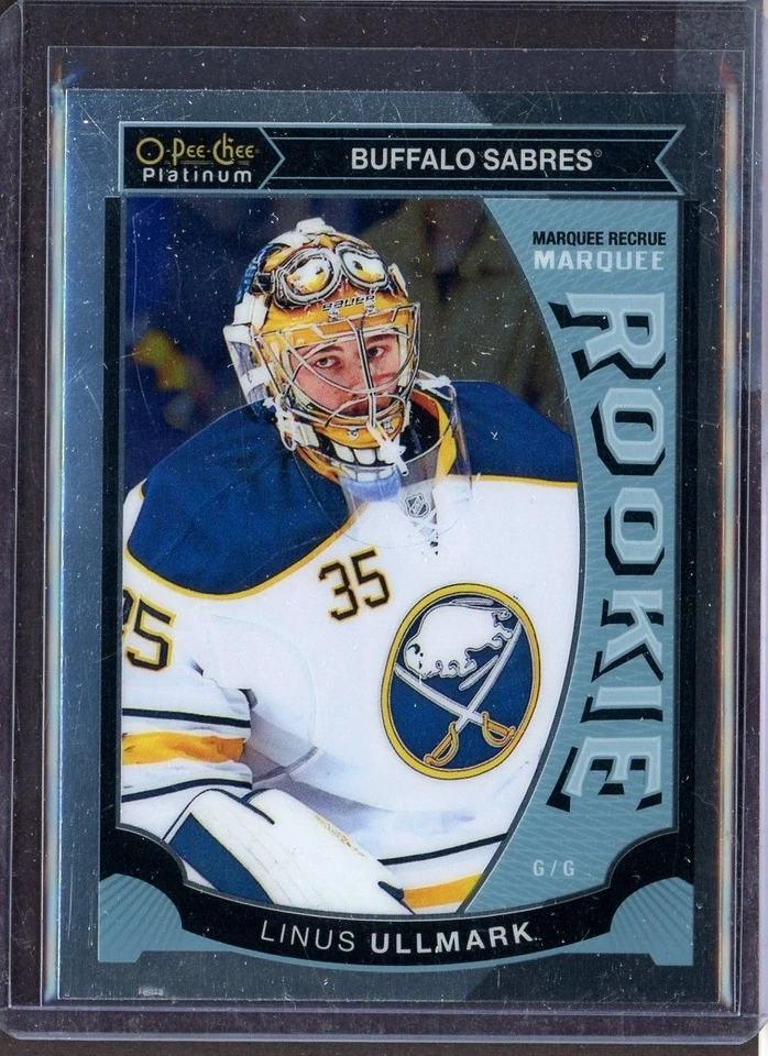 2015-16 O-Pee-Chee Platinum Marquee Rookies #M13 Linus Ullmark - Image 1 of 1