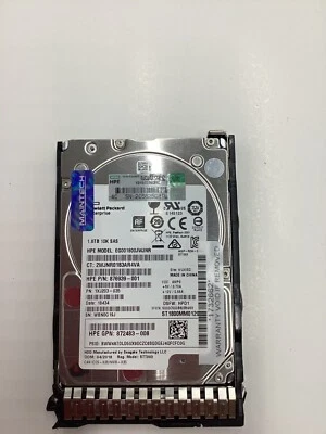 (QTY 1) HPE Model  EG001800JWJNR ST1800MM0129 1.8TB 10K SAS - Image 1 of 4